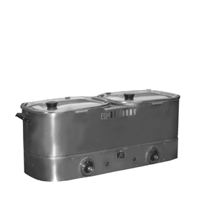 Würstchenwärmer groß, doppelt, 230V